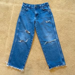 Vintage Rustler Distressed Jeans